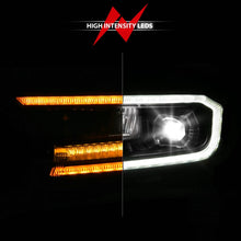 Load image into Gallery viewer, ANZO Headlights ANZO 19-23 Ford Ranger (Factory Halogen Model) Full LED Proj Headlights Init/DRL/SeqSig Black - Pair
