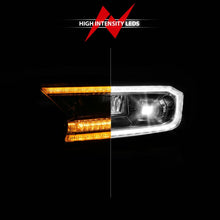 Load image into Gallery viewer, ANZO Headlights ANZO 19-23 Ford Ranger (Factory Halogen Models) Full LED Proj Headlights DRL/SeqSig Chrome - Pair
