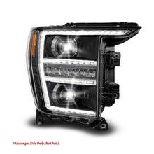 Load image into Gallery viewer, ANZO Headlights Anzo 21-23 Ford F150 LED Projector Headlight w/Switchback+Sequential - Black (Passenger Side Only)
