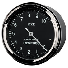 Load image into Gallery viewer, AutoMeter Gauges Autometer Chronocentric Tachometer - 80mm Blk - 0-10K RPM
