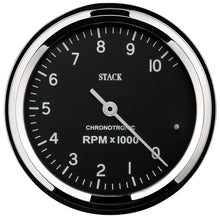 Load image into Gallery viewer, AutoMeter Gauges Autometer Chronocentric Tachometer - 80mm Blk - 0-10K RPM
