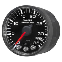 Load image into Gallery viewer, AutoMeter Gauges Autometer Spek-Pro 52.4mm 0-35 PSI Digital Stepper Motor Water Pressure Gauge
