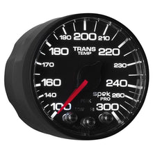 Load image into Gallery viewer, AutoMeter Gauges Autometer Spek-Pro 52.4mm 100-300 Deg F Digital Stepper Motor Trans Temp Gauge
