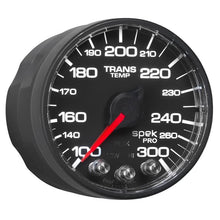 Load image into Gallery viewer, AutoMeter Gauges Autometer Spek-Pro 52.4mm 100-300 Deg F Digital Stepper Motor Trans Temp Gauge
