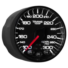 Load image into Gallery viewer, AutoMeter Gauges Autometer Spek-Pro 52.4mm 100-300 Deg F Digital Stepper Motor Trans Temp Gauge
