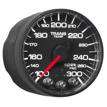 Load image into Gallery viewer, AutoMeter Gauges Autometer Spek-Pro 52.4mm 100-300 Deg F Digital Stepper Motor Trans Temp Gauge

