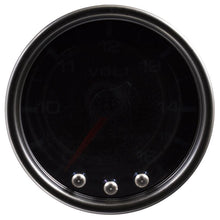 Load image into Gallery viewer, AutoMeter Gauges Autometer Spek-Pro Gauge Voltmeter 2 1/16in 16V Stepper Motor W/Peak &amp; Warn Blk/Smoke/Blk

