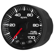 Load image into Gallery viewer, AutoMeter Gauges Autometer Spek-Pro - Nascar 2-1/16in Fuel Press 0- 100 psi Bfb Ecu
