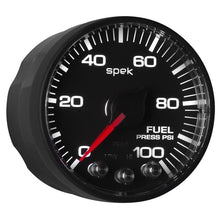 Load image into Gallery viewer, AutoMeter Gauges Autometer Spek-Pro - Nascar 2-1/16in Fuel Press 0- 100 psi Bfb Ecu
