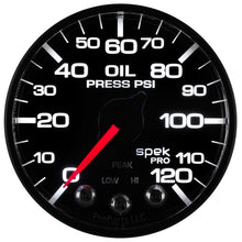 Load image into Gallery viewer, AutoMeter Gauges Autometer Spek-Pro - Nascar 2-1/16in Oil Press 0-120 psi Bfb Ecu
