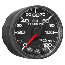Load image into Gallery viewer, AutoMeter Gauges Autometer Spek-Pro - Nascar 2-1/16in Oil Press 0-120 psi Bfb Ecu
