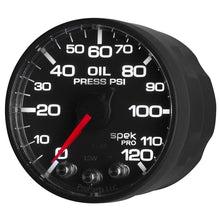 Load image into Gallery viewer, AutoMeter Gauges Autometer Spek-Pro - Nascar 2-1/16in Oil Press 0-120 psi Bfb Ecu
