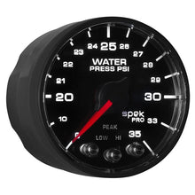 Load image into Gallery viewer, AutoMeter Gauges Autometer Spek-Pro - Nascar 2-1/16in Water Press 0- 35 psi Bfb Sp
