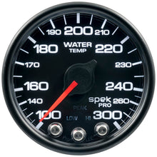 Load image into Gallery viewer, AutoMeter Gauges Autometer Spek-Pro - Nascar 2-1/16in Water Temp 100-300F Bcb Ecu
