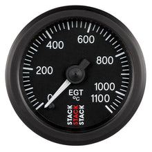 Load image into Gallery viewer, AutoMeter Gauges Autometer Stack 52mm 0-1100 Deg C Pro Stepper Motor Exhaust Gas Temp Gauge - Black
