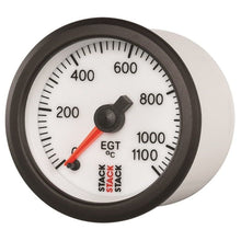 Load image into Gallery viewer, AutoMeter Gauges Autometer Stack 52mm 0-1100 Deg C Pro Stepper Motor Exhaust Gas Temp Gauge - White
