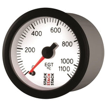 Load image into Gallery viewer, AutoMeter Gauges Autometer Stack 52mm 0-1100 Deg C Pro Stepper Motor Exhaust Gas Temp Gauge - White
