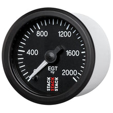 Load image into Gallery viewer, AutoMeter Gauges Autometer Stack 52mm 0-2000 Deg F Pro Stepper Motor Exhaust Gas Temp Gauge - Black
