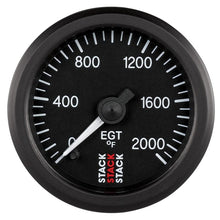 Load image into Gallery viewer, AutoMeter Gauges Autometer Stack 52mm 0-2000 Deg F Pro Stepper Motor Exhaust Gas Temp Gauge - Black
