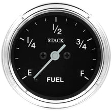 Load image into Gallery viewer, AutoMeter Gauges Autometer Stack 52mm 0-280 Ohm Programmable Pro Stepper Motor Fuel Level Gauge - Classic

