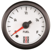Load image into Gallery viewer, AutoMeter Gauges Autometer Stack 52mm 0-280 Ohm Programmable Pro Stepper Motor Fuel Level Gauge - White
