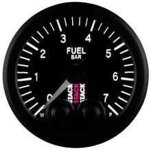 Load image into Gallery viewer, AutoMeter Gauges Autometer Stack 52mm 0-7 Bar M10 Male Pro-Control Fuel Pressure Gauge - Black
