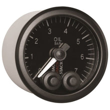 Load image into Gallery viewer, AutoMeter Gauges Autometer Stack 52mm 0-7 Bar M10 Male Pro-Control Oil Pressure Gauge - Black
