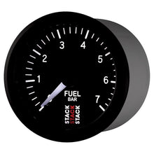 Load image into Gallery viewer, AutoMeter Gauges Autometer Stack 52mm 0-7 Bar M10 Male Pro Stepper Motor Fuel Pressure Gauge - Black

