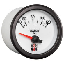 Load image into Gallery viewer, AutoMeter Gauges Autometer Stack 52mm 40-120 Deg C M10 Male Electric Water Temp Gauge - White
