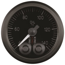 Load image into Gallery viewer, AutoMeter Gauges Autometer Stack 52mm 40-140 Deg C 1/8in NPTF Male Pro-Control Oil Temp Gauge - Black
