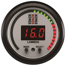 Load image into Gallery viewer, AutoMeter Gauges Autometer Stack 52mm Pro-Control Wideband Air/Fuel Ratio (Lambda) Gauge - White
