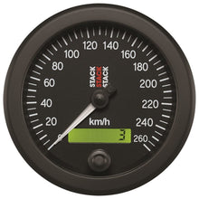 Load image into Gallery viewer, AutoMeter Gauges Autometer Stack 88mm 0-260 KM/H Electronic Speedometer - Black
