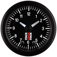 Load image into Gallery viewer, AutoMeter Gauges Autometer Stack Analog Clock Gauge - Black
