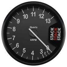 Load image into Gallery viewer, AutoMeter Gauges Autometer Stack Clubman Tachometer 80mm 0-3-13K RPM - Black
