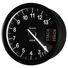 Load image into Gallery viewer, AutoMeter Gauges Autometer Stack Clubman Tachometer 80mm 0-3-13K RPM - Black
