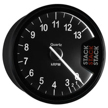 Load image into Gallery viewer, AutoMeter Gauges Autometer Stack Clubman Tachometer 80mm 0-3-13K RPM - Black
