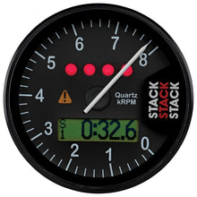 Load image into Gallery viewer, AutoMeter Gauges Autometer Stack Display Tachometer 0-8K RPM - Black
