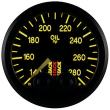 Load image into Gallery viewer, AutoMeter Gauges Autometer Stack Instruments 52mm 140-280 Deg F 1/8in NPTF Male Pro Control Oil Temp Gauge - Black
