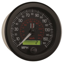 Load image into Gallery viewer, AutoMeter Gauges Autometer Stack Instruments 88MM 0-160 MPH / 260 KM/H Programmable Speedometer - Black
