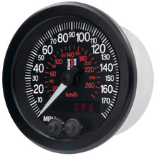 Load image into Gallery viewer, AutoMeter Gauges Autometer Stack Instruments 88mm 0-180 MPH 290 KM/H GPS Speedometer - Black

