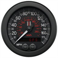 Autometer Stack Instruments 88mm 0-180 MPH 290 KM/H GPS Speedometer - Black | ST3803