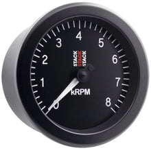 Load image into Gallery viewer, AutoMeter Gauges Autometer Stack Sport 88mm 0-8K RPM Tachometer - Black
