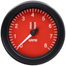 Load image into Gallery viewer, AutoMeter Gauges Autometer Stack Sport 88mm 0-8K RPM Tachometer - Red
