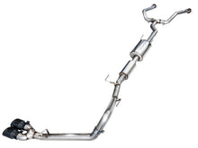 Load image into Gallery viewer, AWE Tuning AWE3015-33063 AWE 0FG Exhaust for 3rd Gen Toyota Tundra - Dual Diamond Black Tips
