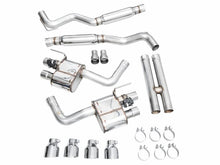 Load image into Gallery viewer, AWE Tuning AWE3025-42650 AWE 2024 Ford Mustang GT Fastback S650 RWD SwitchPath Catback Exhaust w/ Quad Chrome Silver Tips
