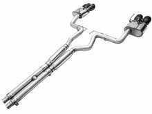 Load image into Gallery viewer, AWE Tuning AWE3025-43650 AWE 2024 Ford Mustang GT Fastback S650 RWD SwitchPath Catback Exhaust w/ Quad Diamond Black Tips
