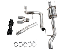 Load image into Gallery viewer, AWE Tuning AWE3015-33145 AWE 21-25 Ford F150 (14th Gen Reg Cab) Cat-Back Exhaust - 4.5in Dual Side Exit Diamond Black Tips
