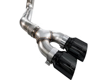 Load image into Gallery viewer, AWE Tuning AWE3015-33145 AWE 21-25 Ford F150 (14th Gen Reg Cab) Cat-Back Exhaust - 4.5in Dual Side Exit Diamond Black Tips
