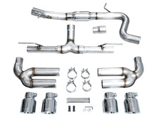 Load image into Gallery viewer, AWE Tuning AWE3020-42897 AWE 22-24 Audi 8Y S3 Track Edition Exhaust  - Chrome Silver Tips
