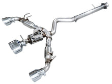 Load image into Gallery viewer, AWE Tuning AWE3020-52472 AWE 23-24 Toyota GR Corolla Track Edition Catback Exhaust - Chrome Silver Tips
